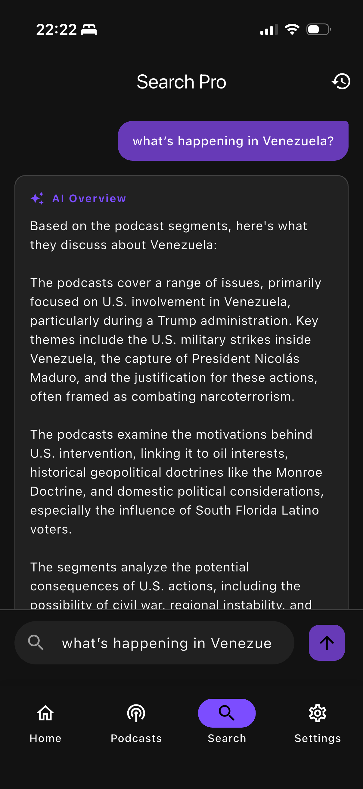 Search Pro with AI Overview